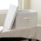 Household Essentials Canvas Storage Box with Lid
